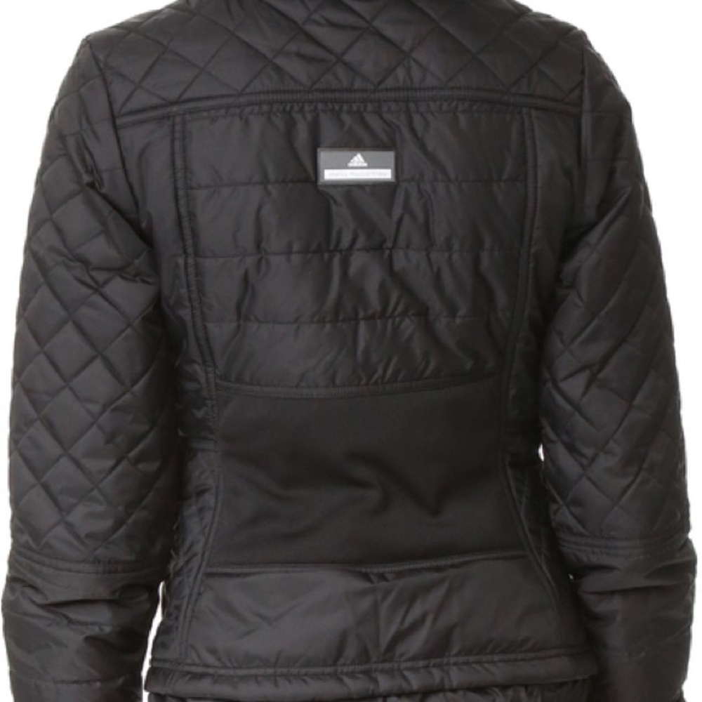 Stella Mccartney Adidas black jacket, size small.